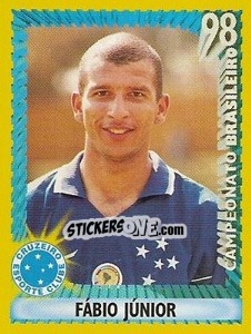 Sticker Fábio Júnior - Campeonato Brasileiro 1998 - Panini
