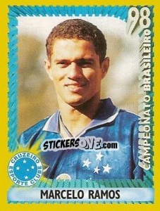 Sticker Marcelo Ramos - Campeonato Brasileiro 1998 - Panini