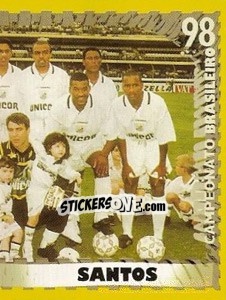 Sticker Team - Campeonato Brasileiro 1998 - Panini