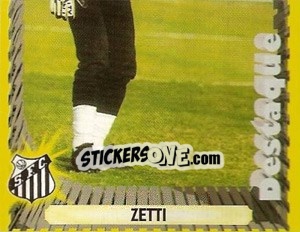 Figurina Zetti - Campeonato Brasileiro 1998 - Panini