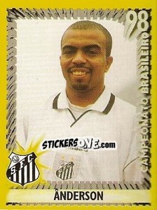 Cromo Ánderson - Campeonato Brasileiro 1998 n. 171 - Panini