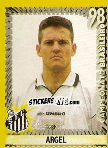 Cromo Argel - Campeonato Brasileiro 1998 - Panini