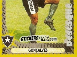Cromo Gonçalves - Campeonato Brasileiro 1998 n. 182 - Panini