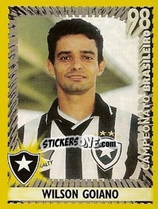 Cromo Wilson Goiano - Campeonato Brasileiro 1998 n. 184 - Panini