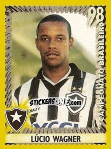 Cromo Lúcio Wagner - Campeonato Brasileiro 1998 n. 187 - Panini