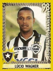 Cromo Lúcio Wagner - Campeonato Brasileiro 1998 - Panini