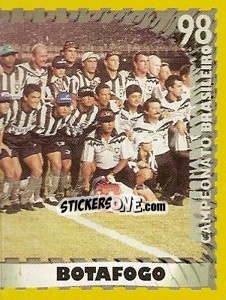 Sticker Team - Campeonato Brasileiro 1998 - Panini