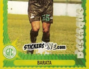 Cromo Barata - Campeonato Brasileiro 1998 - Panini