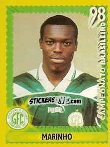 Sticker Marinho - Campeonato Brasileiro 1998 n. 208 - Panini