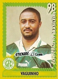 Sticker Vaguinho - Campeonato Brasileiro 1998 - Panini