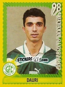 Sticker Dauri - Campeonato Brasileiro 1998 - Panini