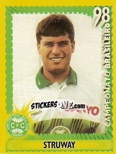 Cromo Struway - Campeonato Brasileiro 1998 - Panini