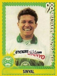 Sticker Sinval - Campeonato Brasileiro 1998 - Panini