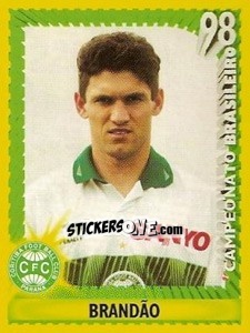 Cromo Brandão - Campeonato Brasileiro 1998 - Panini