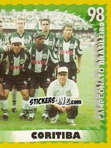 Figurina Team - Campeonato Brasileiro 1998 - Panini