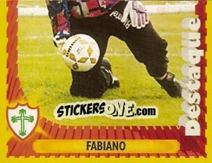 Cromo Fabiano - Campeonato Brasileiro 1998 - Panini