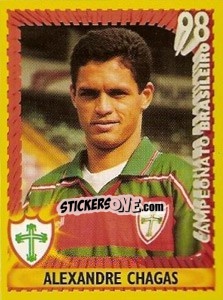 Sticker Alexandre Chagas - Campeonato Brasileiro 1998 n. 243 - Panini