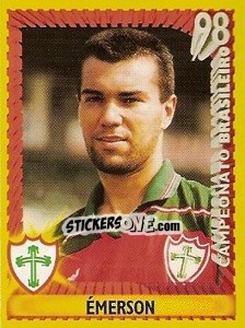 Sticker Émerson - Campeonato Brasileiro 1998 - Panini
