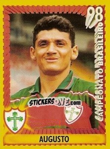 Figurina Augusto - Campeonato Brasileiro 1998 - Panini