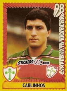 Cromo Carlinhos - Campeonato Brasileiro 1998 - Panini