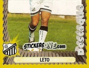 Sticker Leto - Campeonato Brasileiro 1998 n. 254 - Panini