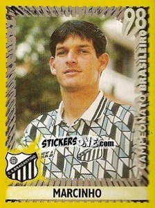 Sticker Marcinho - Campeonato Brasileiro 1998 - Panini