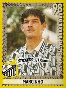 Figurina Marcinho - Campeonato Brasileiro 1998 - Panini