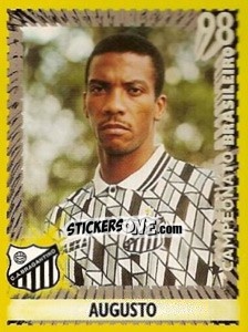 Figurina Augusto - Campeonato Brasileiro 1998 - Panini