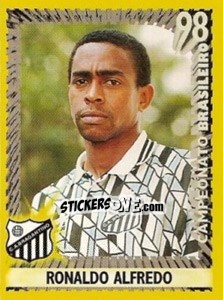 Sticker Ronaldo Alfredo - Campeonato Brasileiro 1998 - Panini