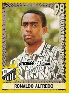 Figurina Ronaldo Alfredo - Campeonato Brasileiro 1998 - Panini