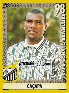 Sticker Caçapa - Campeonato Brasileiro 1998 - Panini