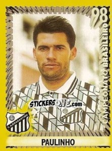 Sticker Paulinho - Campeonato Brasileiro 1998 - Panini
