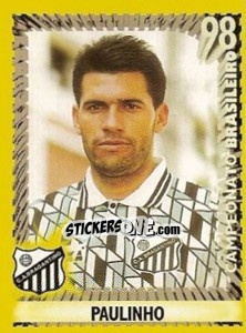 Figurina Paulinho - Campeonato Brasileiro 1998 - Panini