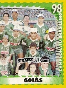 Sticker Team - Campeonato Brasileiro 1998 - Panini