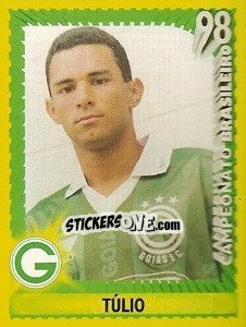 Figurina Túlio - Campeonato Brasileiro 1998 - Panini