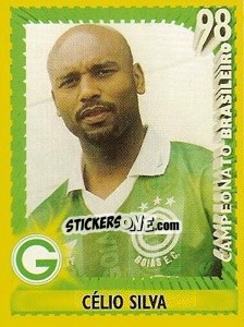 Sticker Célio Silva - Campeonato Brasileiro 1998 - Panini