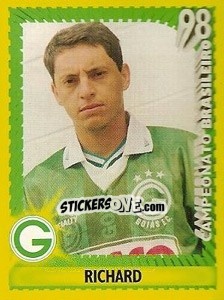 Cromo Richard - Campeonato Brasileiro 1998 - Panini