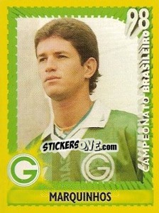 Cromo Marquinhos - Campeonato Brasileiro 1998 - Panini