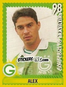 Cromo Alex - Campeonato Brasileiro 1998 - Panini