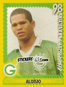 Sticker Aloísio - Campeonato Brasileiro 1998 - Panini