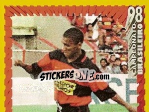 Cromo Jackson - Campeonato Brasileiro 1998 - Panini