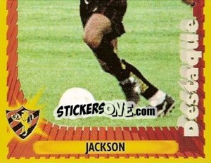 Sticker Jackson - Campeonato Brasileiro 1998 - Panini
