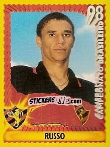 Cromo Russo - Campeonato Brasileiro 1998 n. 292 - Panini
