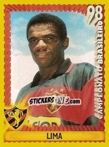 Cromo Lima - Campeonato Brasileiro 1998 n. 297 - Panini