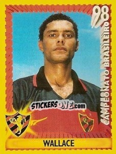 Sticker Wallace - Campeonato Brasileiro 1998 - Panini