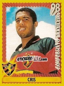 Cromo Cris - Campeonato Brasileiro 1998 - Panini