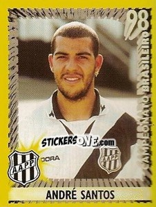 Cromo André Santos - Campeonato Brasileiro 1998 n. 315 - Panini