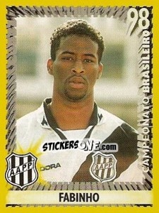 Cromo Fabinho - Campeonato Brasileiro 1998 n. 319 - Panini