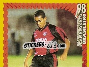 Sticker Elivélton - Campeonato Brasileiro 1998 - Panini