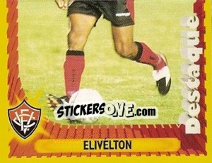Sticker Elivélton - Campeonato Brasileiro 1998 - Panini